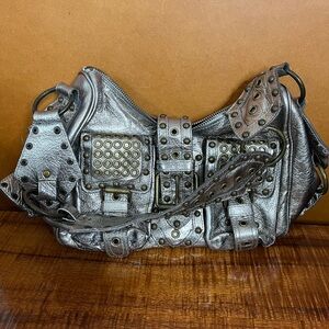 Stylish Silver Studded Women's Bag